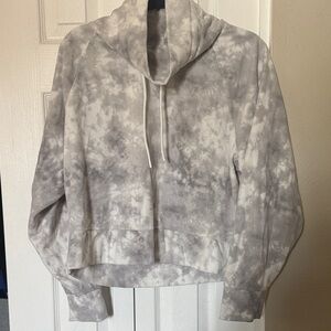 Old Navy Gray Tie-Dye Women's Hoodie